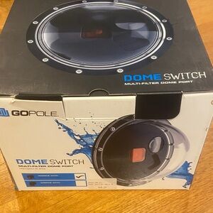 Dome Switch Multi-Filter Dome Port - Black